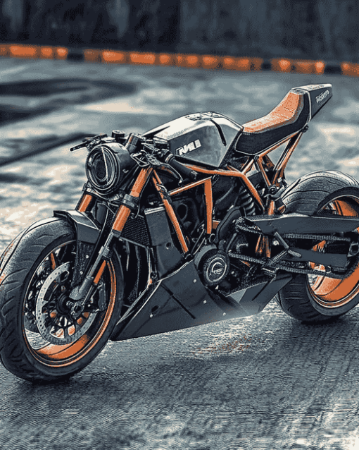 Ktm 790 Motorbikes Diamond Painting