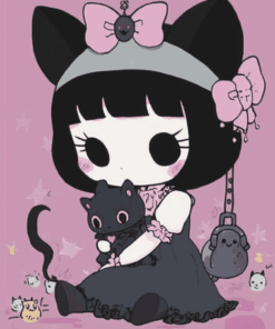 Kuromi Sanrio Anime Diamond Painting