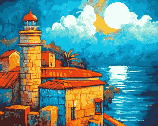 La Garita Puerto Rico Beacon Diamond Painting