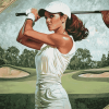 Lady Golf Sport Diamond Painting