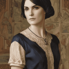 Lady Mary Movie Portrait Diamond Painting