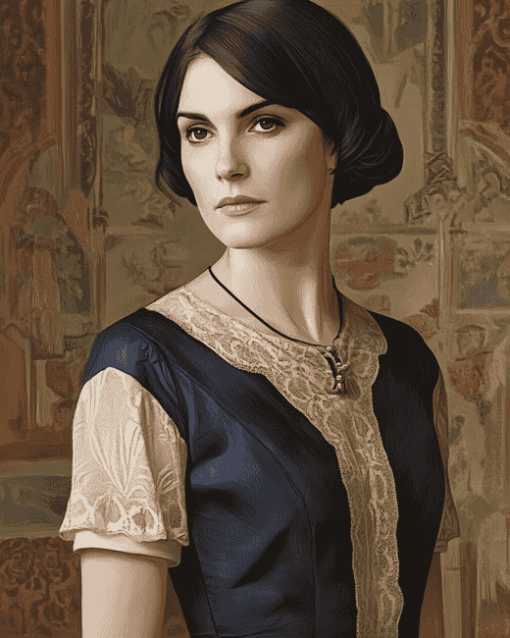 Lady Mary Movie Portrait Diamond Painting