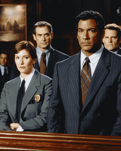 Law And Order Iconic Characters Diamond Painting