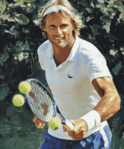 Legendary Bjorn Borg Diamond Painting