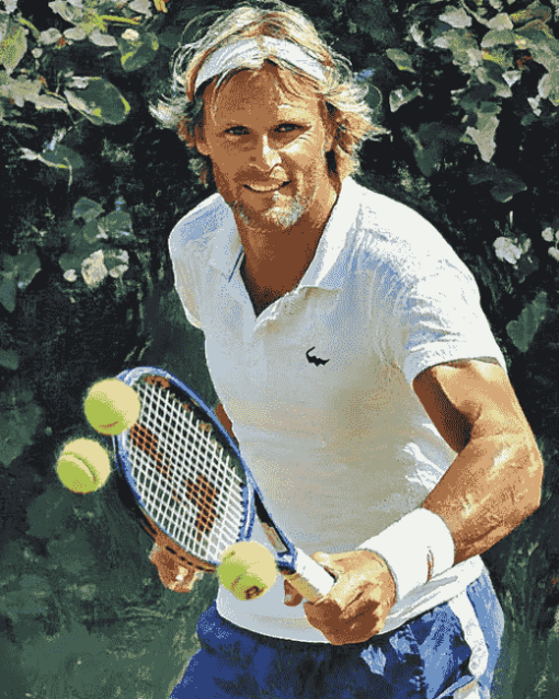 Legendary Bjorn Borg Diamond Painting