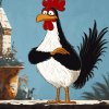 Leghorn Foghorn Cartoon Diamond Painting