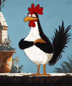 Leghorn Foghorn Cartoon Diamond Painting