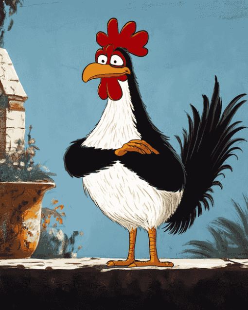 Leghorn Foghorn Cartoon Diamond Painting