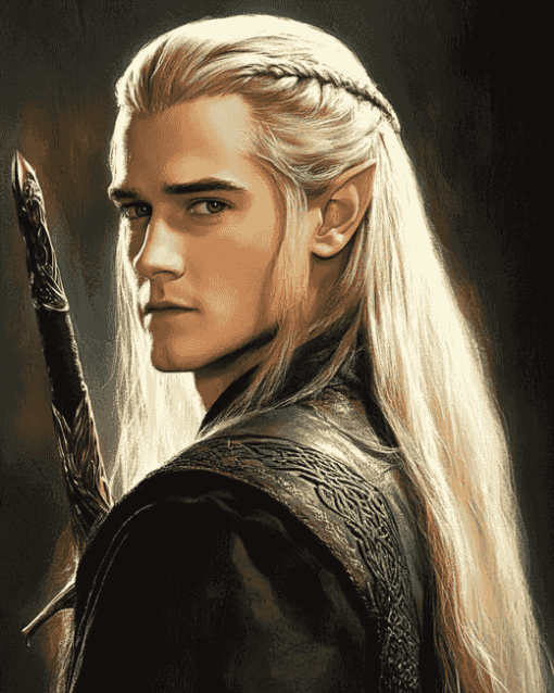 Legolas from The Lord of The Rings Diamond Painting