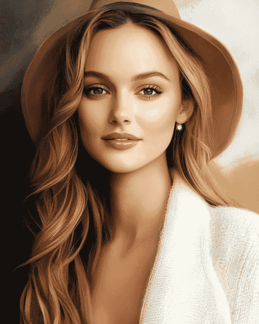 Leighton Meester Celebrity Diamond Painting