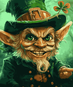 Leprechaun Cartoon Adventure Diamond Painting