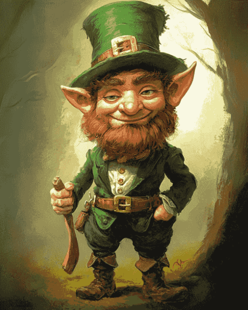 Leprechaun Fantasy Diamond Painting