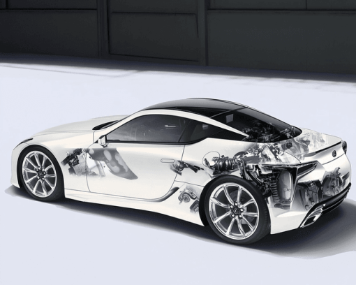 Lexus Luxury Car Diamond Painting