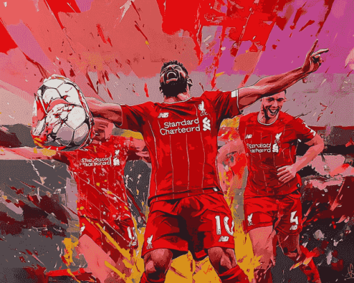 Liverpool Footballers Diamond Painting