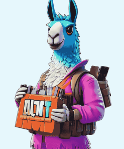 Llama Animation Fan Art Diamond Painting