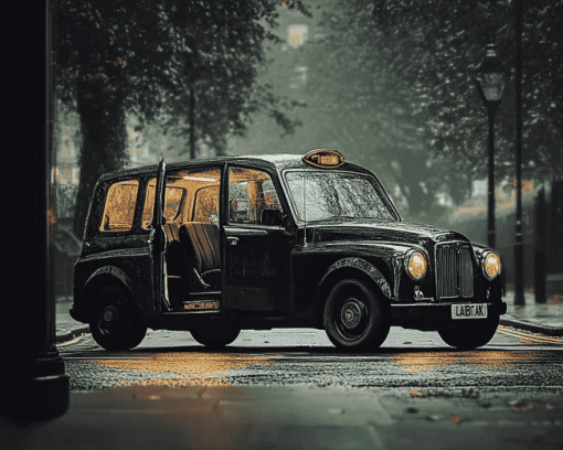 London Taxi Adventure Diamond Painting