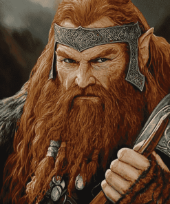 Lord of the Rings Gimli Diamond Painting