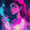 Lore Olympus Colorful Diamond Painting