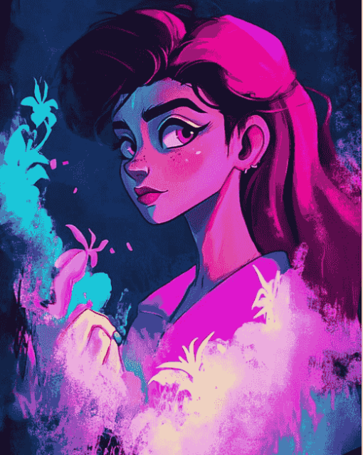 Lore Olympus Colorful Diamond Painting