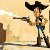 Lucky Luke Cartoon Diamond Painting