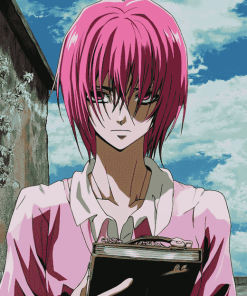 Lucy Elfen Lied Anime Diamond Painting