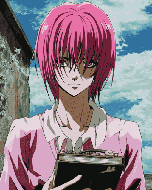 Lucy Elfen Lied Anime Diamond Painting