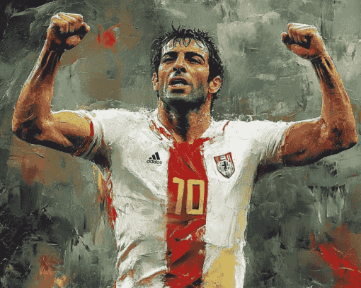 Luis Figo Legendary Footballer Diamond Painting