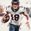 Mac Jones American Football Diamond Painting