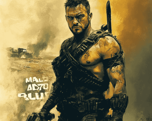 Mad Max Action Movies Diamond Painting