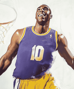 Magic Johnson Basketball Legend Diamond Painting