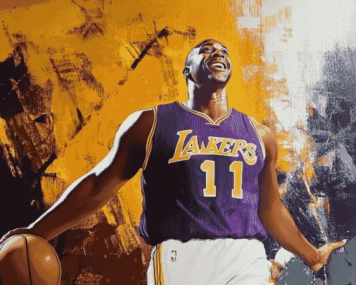 Magic Johnson Legacy Diamond Painting