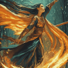 Magic The Gathering Narset Animated Diamond Painting