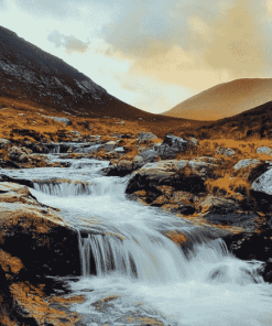 Majestic Mourne Waterfalls Diamond Painting