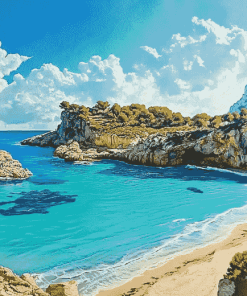 Mallorca Beaches Diamond Painting