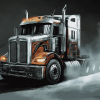 Man Truck Engines Diamond Painting