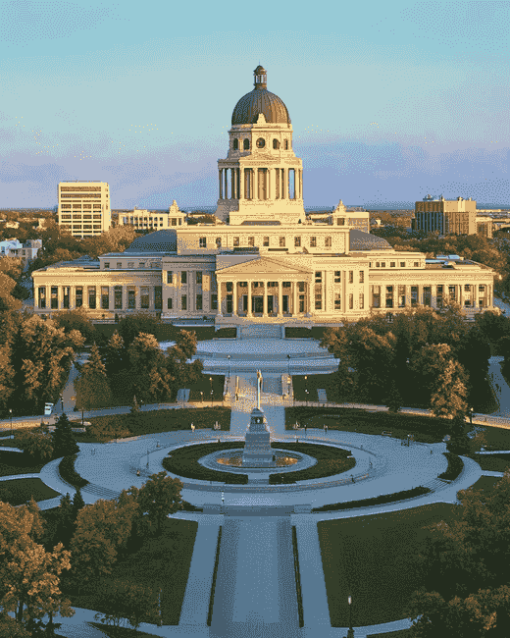 Manitoba Legislative Winnipeg Diamond Painting