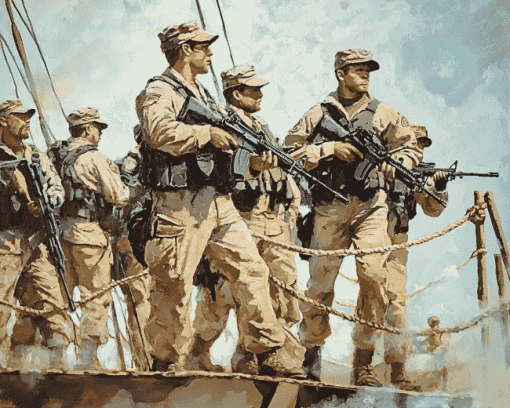 Marine Corps Military Diamond Painting