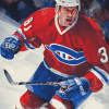 Mark Messier Ice Hockey Legend Diamond Painting