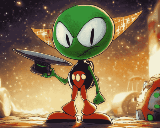 Marvin Martian Cartoons Diamond Painting