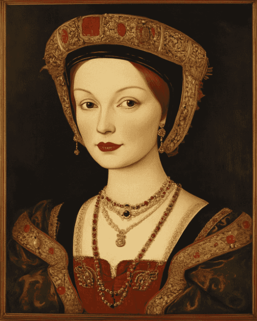 Mary Boleyn Vintage Woman Diamond Painting