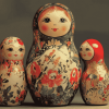 Matryoshka Nesting Dolls Animation Diamond Painting