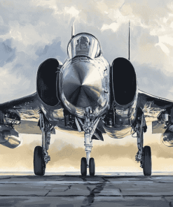 McDonnell Douglas F4 Jet Diamond Painting