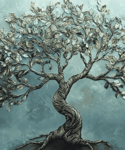 Metal Tree Nature Diamond Painting