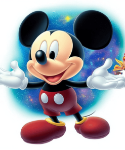 Mickey Mouse Fantasy Animation Diamond Painting