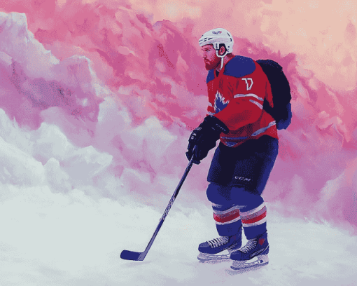 Mike Green Ice Hockey Diamond Painting