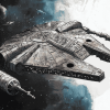 Millennium Falcon Star Wars Diamond Painting