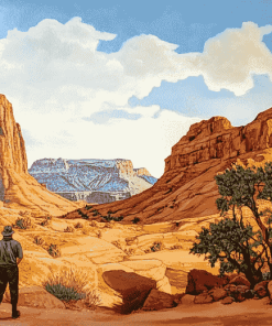 Moab Landscape Adventure Diamond Painting