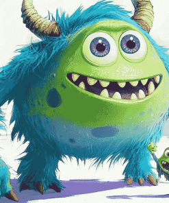 Monsters University Animation Diamond Painting