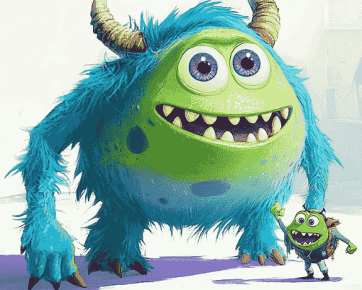 Monsters University Animation Diamond Painting