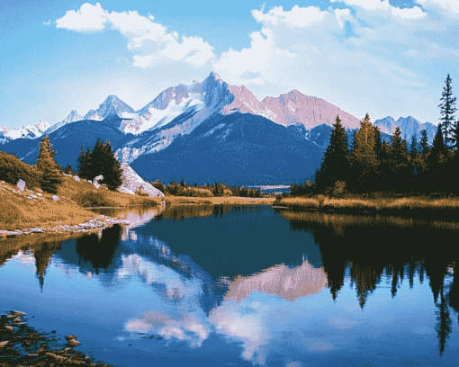 Montana Landscape Diamond Painting